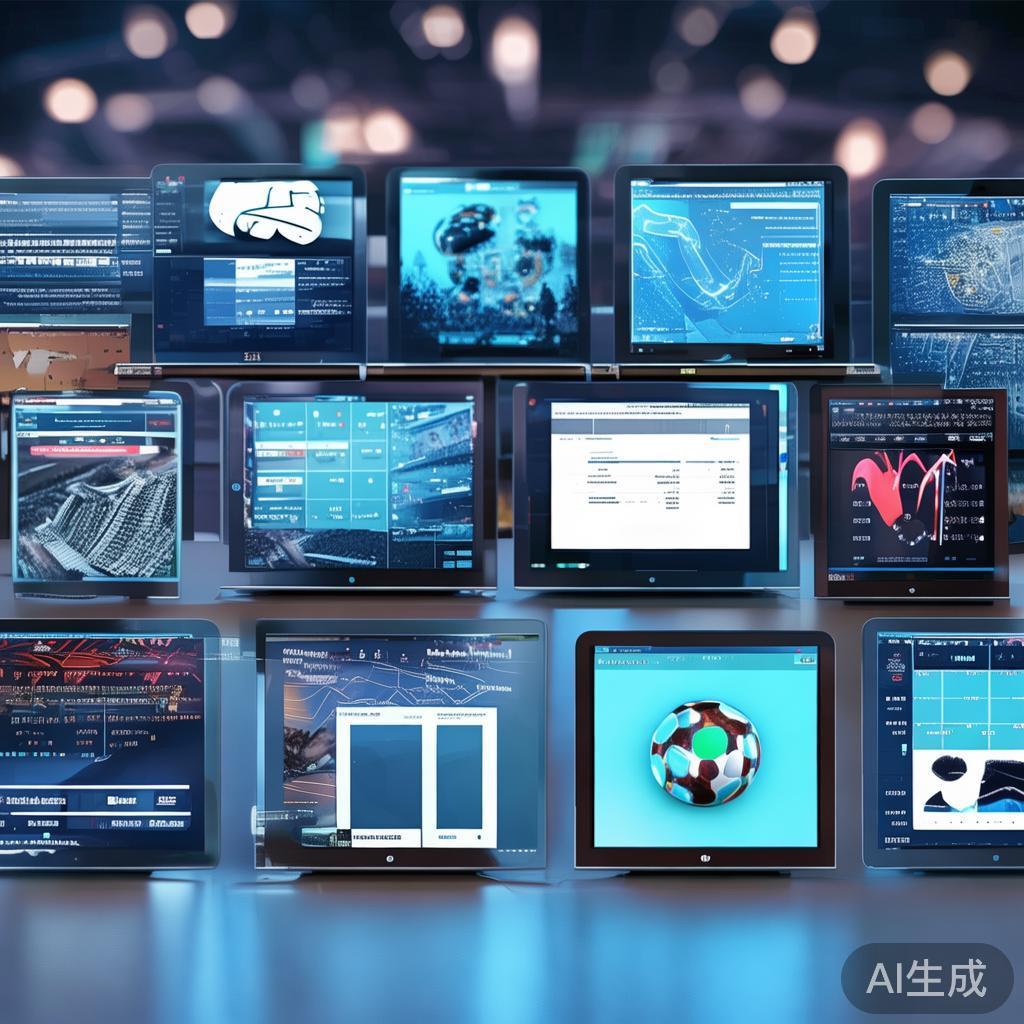 许多体育平台通过多元化的盈利渠道获利，例如广告收入