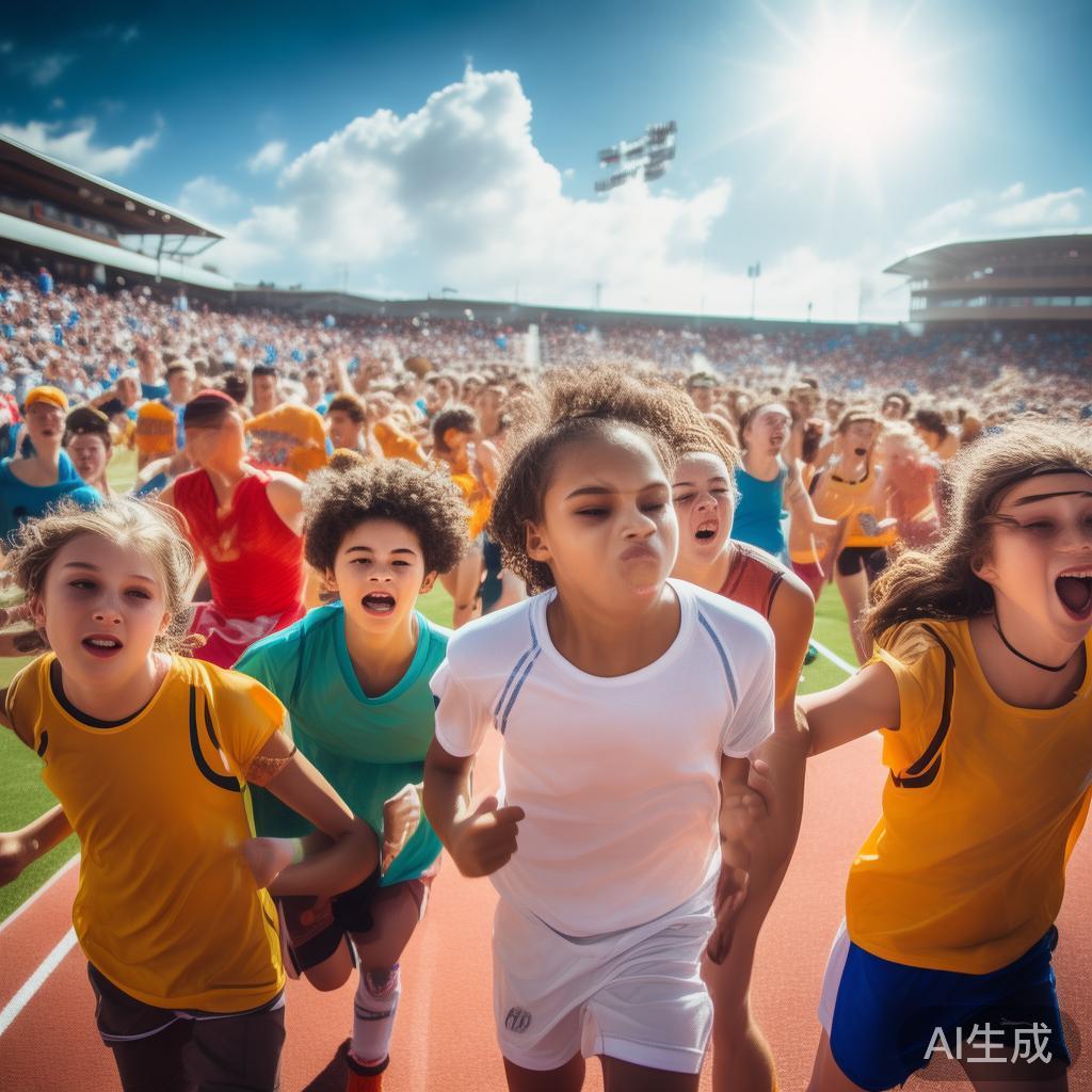青春是最富活力和创造力的时期。一场成功的体育赛事，